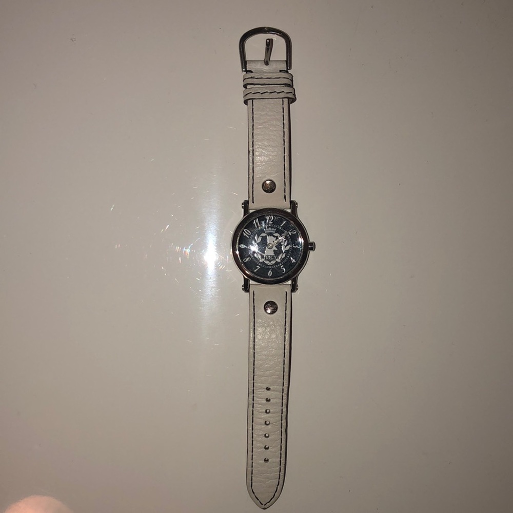 White Leather Juicy Couture Watch
